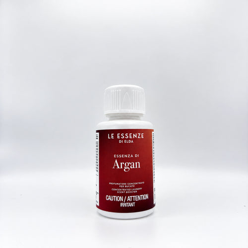 Argan scent booster on white background form aROMA Laundry