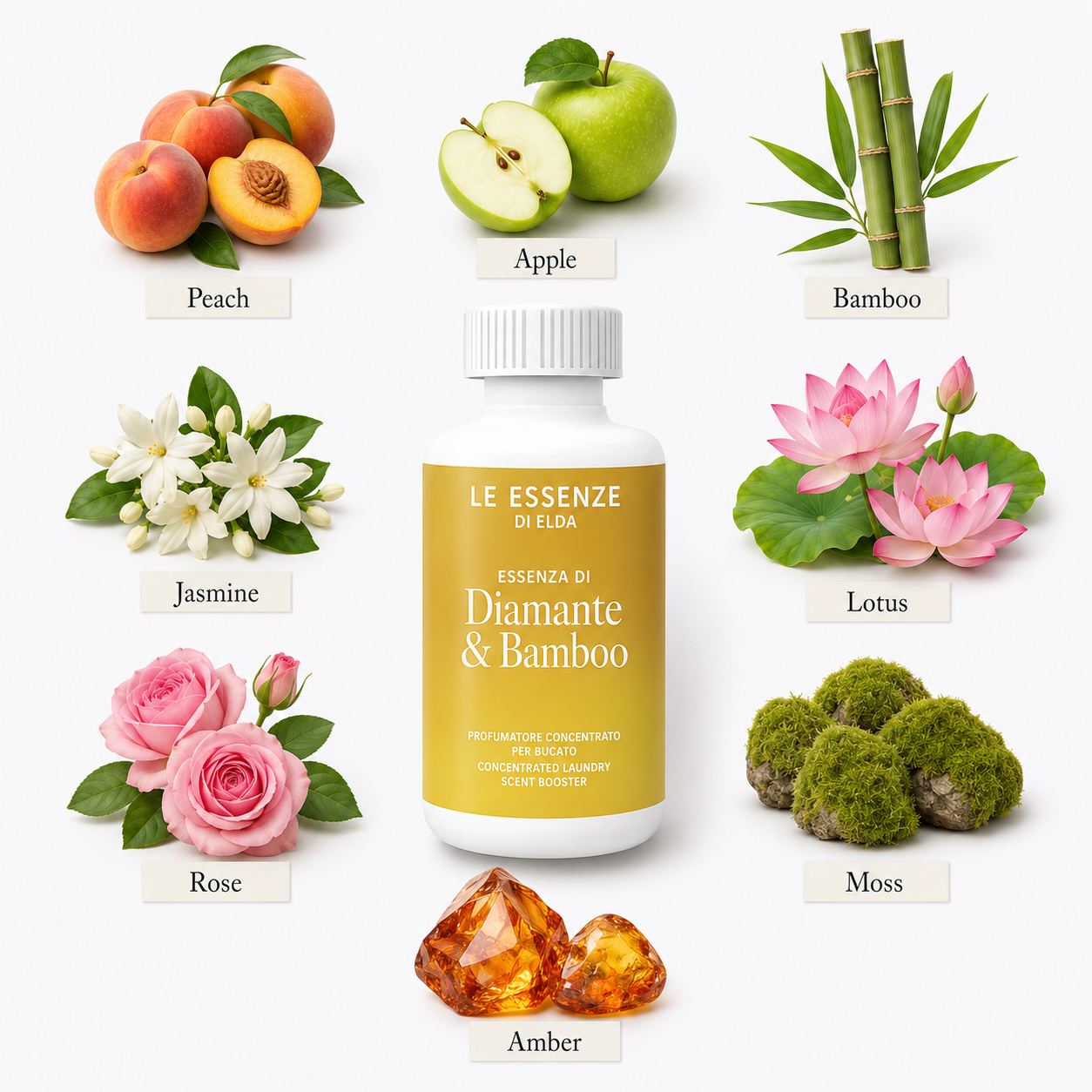 Diamante & Bamboo - Laundry Essence Booster 100ml
