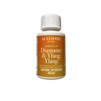 Diamante & Ylang Ylang laundry scent booster bottle transparent 100ml by aROMA Laundry Canada.
