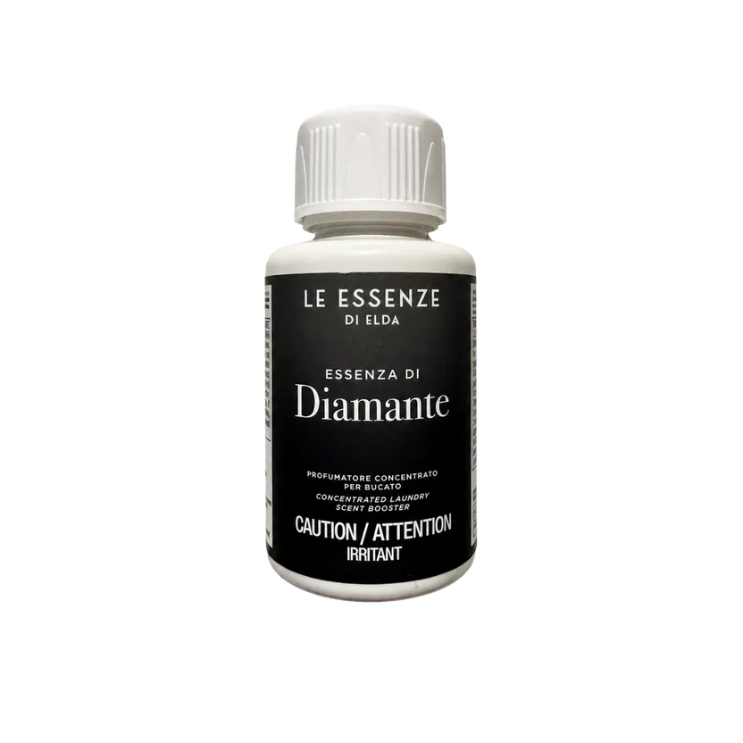 Diamante transparent 100ml bottle scent booster form aROMA Laundry.